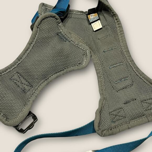 Kurgo Journey Air Dog Harness Size Medium (M) Blue Gray Unisex With Handle - Picture 4 of 6